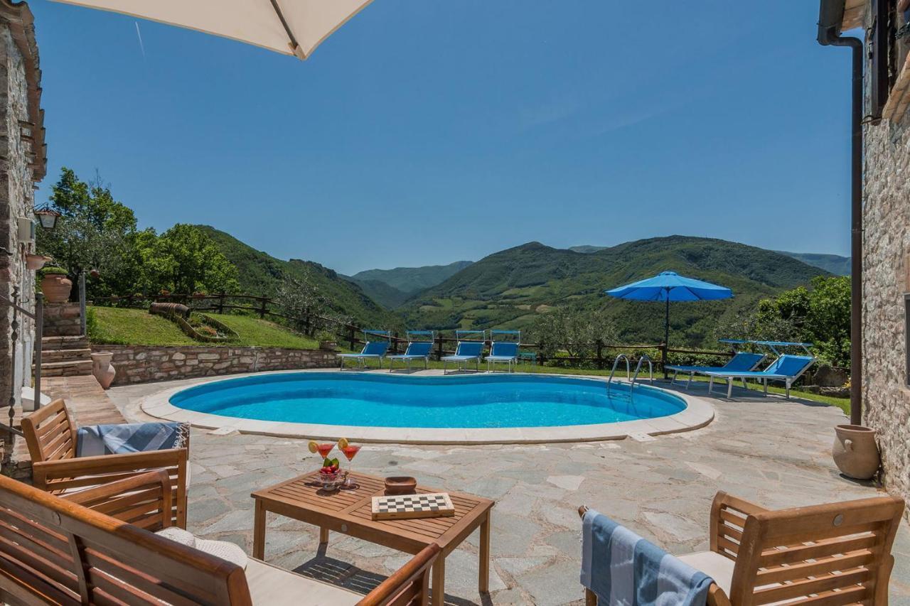 Villa Colombaia Acqualagna Exterior foto